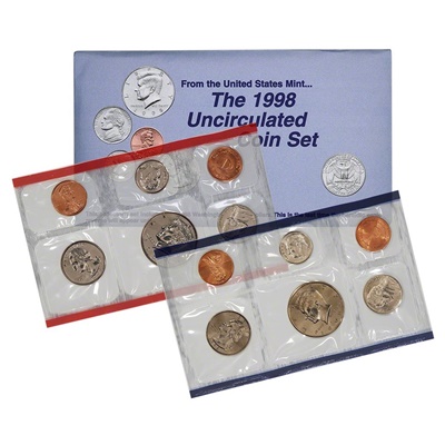 1998 United States Mint Uncirculated Coin Set (P & D)